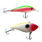 kit 2 Iscas artificiais de pesca 9 cm e 7 cm
