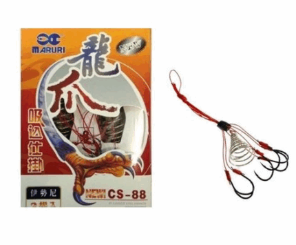 Anzol Chuveirinho 6 anzóis 2 peças