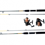 Kit 2 Varas pesca X-Power e 2 Molinetes X-Power 1000