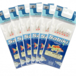 KIT 4 CARTELAS SABIKI SM-6H618 MARINE SPORTS N° 06, 08 ,10 ,12