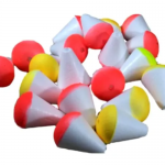 Boias Pesca Lambari Colorida N°1 - C/100